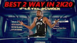 Kevin Durant Build 2k20!! BEST 2 Way Build In NBA 2k20!! How To Make A Demi God!!!