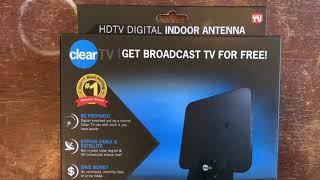 Clear TV HDTV Digital Indoor Antenna