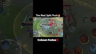 The Real Split Push By Zilong #mobilelegends #zexrmlbb #zilong #mlbb #shorts