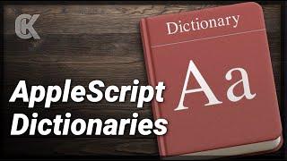 AppleScript Tutorial : Dictionaries