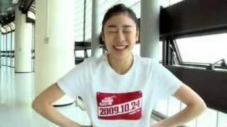 INTERVIEW 김연아 YUNA KIM Nike The Human Race 10K 2009 09_2.flv