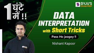 NTA UGC NET Maths and Reasoning 2022 | Data Interpretation with Short Tricks in 1 Hour | Nishant Sir