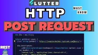 Flutter Post Request| Flutter Post Data To API|Flutter Post API Call Example|Flutter Post JSON Data