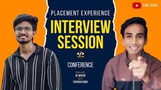 Code baba || interview session with placement assistance || M.Mohan || manish vishwakarma