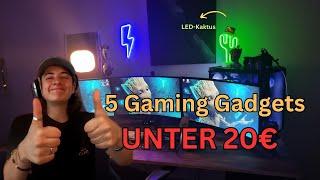 5️⃣ Gaming-Gadgets unter 20€: Die besten 5 Gadgets für dein Setup 