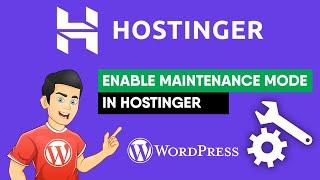 How To Enable Maintenance Mode In Hostinger