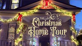 Christmas Home Tour! Christmas Decorating Ideas - Historic House Tour Vlog - Christmas Lights