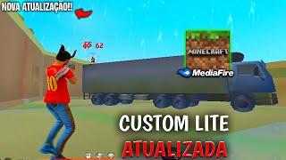 [PARA TODOS O CELLULARES!] CUSTOM LITE FREE FIRE COM 1 MB GRÁFICO DE MINIGRAFT DA NOVA ATUALIZAÇÃO