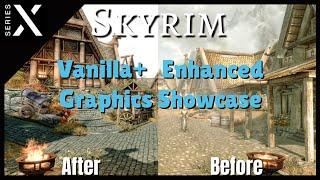 Skyrim Xbox Graphics Mods: Vanilla+ Showcase / Series X / 2021