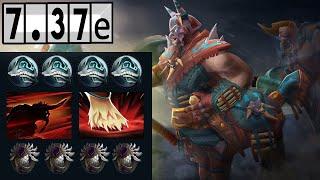 Centaur Warrunner - TOP 1 HERO DAMAGE! [Full Match Gameplay Dota 2] 7.37e