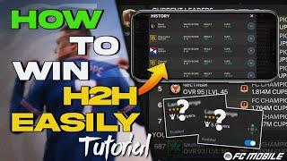 How to Win Every H2H Match Easily | H2H Tips & Tricks | FC Mobile!!