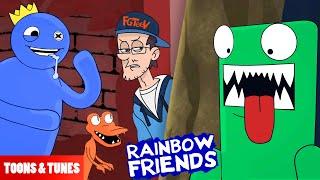 Rainbow Friends of Mine ANIMATED Roblox Music Video by FGTeeV