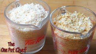 Quick Tips: How To Make Fresh and Dried Breadcrumbs | One Pot Chef