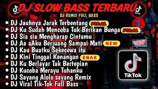 DJ SLOW BASS TERBARU 2024DJ JAUHNYA JARAK TERBENTANG OBATI RINDUKU REMIX TIKTOK TERBARU 2024 ALBUM