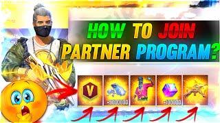 HOW TO JOIN PARTNER PROGRAM || THINGS YOU DON'T KNOW ABOUT FREE FIRE #13
