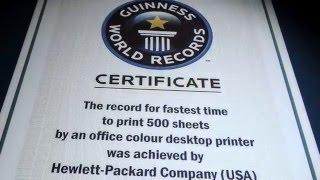 HP OfficeJet Pro X - World's Fastest DeskTop Printer