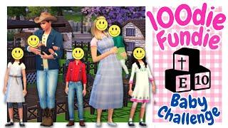 Shiny Happy Sims - Joseph Family Check-In | The 100die Fundie Baby Challenge |