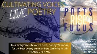 Cultivating Voices "Rise" - 3Nov2024