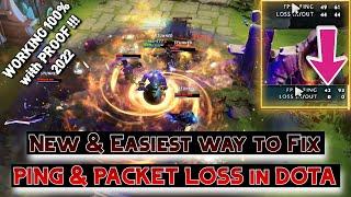  How to Fix PING & Packet Loss In/Out After Recent Update  in Dota 2 ️️ in 2022