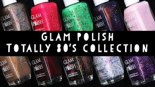 Totally 80's Glam Polish | live swatch review | jodispolish