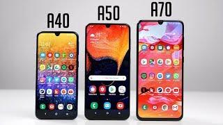 Samsung Galaxy A40 vs. A50 vs. A70 - Die wichtigsten Unterschiede & Kaufberatung (Deutsch) | SwagTab