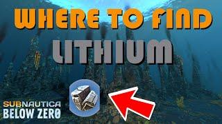 Subnautica Below Zero where to find Lithium