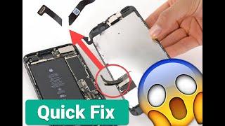 iPhone LCD Home Flex Quick Fix 【Tutorial】