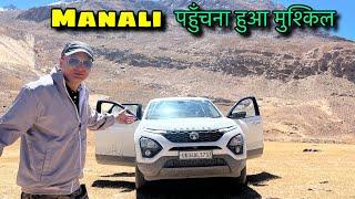 बुरा फसे आज तो गाड़ी में ही रात न कटे | kaza to manali in automatic harrier