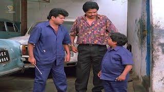 Mechanic Tennis Krishna Super Comedy Scenes - Mangalya Sakshi Kannada Movie