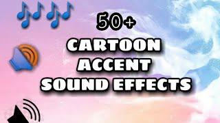 sound effects most youtubers use: cartoon accent 