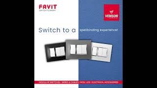 Favit Range of Modular Switches by Vensor India