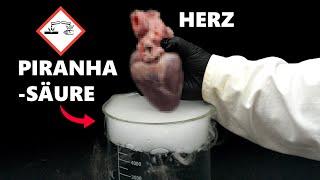 PIRANHA ACID - The MOST AGGRESSIVE ACID I've ever worked with [𝟰𝗞] | JJChemistry