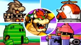 Mario & Luigi: Bowser's Inside Story - All Giant Bosses (No Damage)