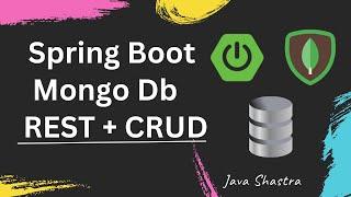 Spring Boot Data Jpa with Mong Db  CRUD Application