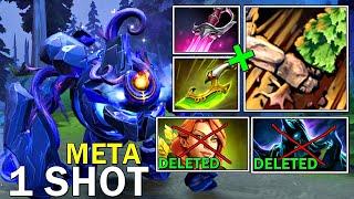 Tiny New Khanda ONE SHOT Broken Meta 1vs5 Tree Cleave Combo - Dota 2