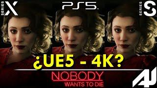  [4K] Unreal Engine 5 y Detectives | Nobody Wants to Die en Xbox Series S/X vs PS5 [FPS+Resolucion]