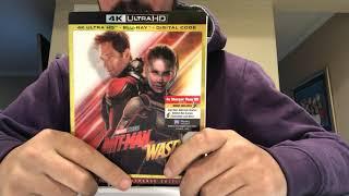 AntMan And The Wasp 4K Ultra HD Blu-Ray Unboxing