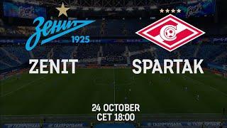 Watch Zenit vs Spartak  match with great history!