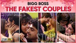 Bigg Boss Flop Fake Couples of All Seasons | Indian Fake Couples | Abhishek Kumar | Khanzaadi | BB17