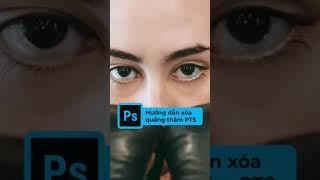 EzDesign | Hướng dẫn xóa quầng thâm mắt trong photoshop chỉ 1 phút | Mẹo hay Photoshop #Shorts