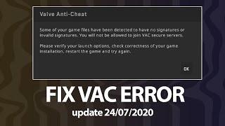 Fix VAC Error (working) / Trusted Mode update 24.07.2020