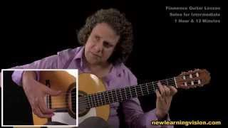 Demo of Flamenco Guitar Lesson, Solea for Intermediate by Adam del Monte