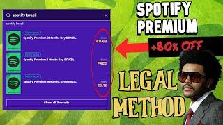  How to get CHEAP and LEGAL Spotify Premium ( Works in all countries)