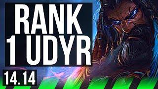 UDYR vs KHA'ZIX (JGL) | Rank 1 Udyr, 10/1/11, 2400+ games, Legendary | EUW Challenger | 14.14