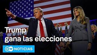 Donald Trump será el próximo presidente de Estados Unidos con el voto electoral y el popular