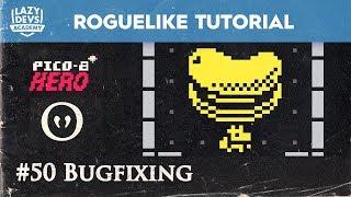 Making a Roguelike #50 - Bugfixing - Pico-8 Hero