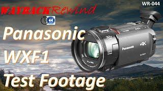 New 4K Panasonic Camcorder  HC-WXF1 Overview and Sample Footage -