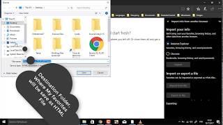 How To : Export Favorites From Microsoft Edge