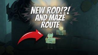 HOW TO GET THE DEPTHS ROD IN THE NEW FISCH UPDATE | MAZE ROUTE