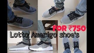 Lotto Amerigo running shoe's for men / unboxing lotto shoe's